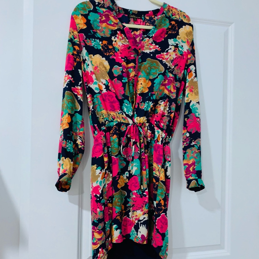 Long Sleeve Floral Dress